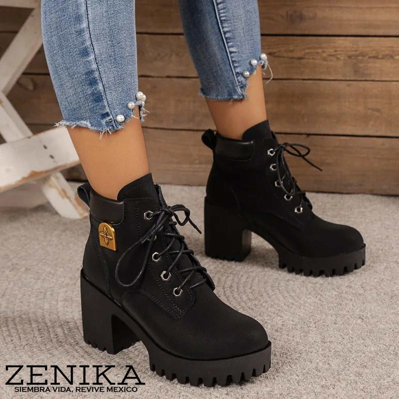 ZAPATOS DE CUERO MARQUESA™ | COLECCION ZENIKA