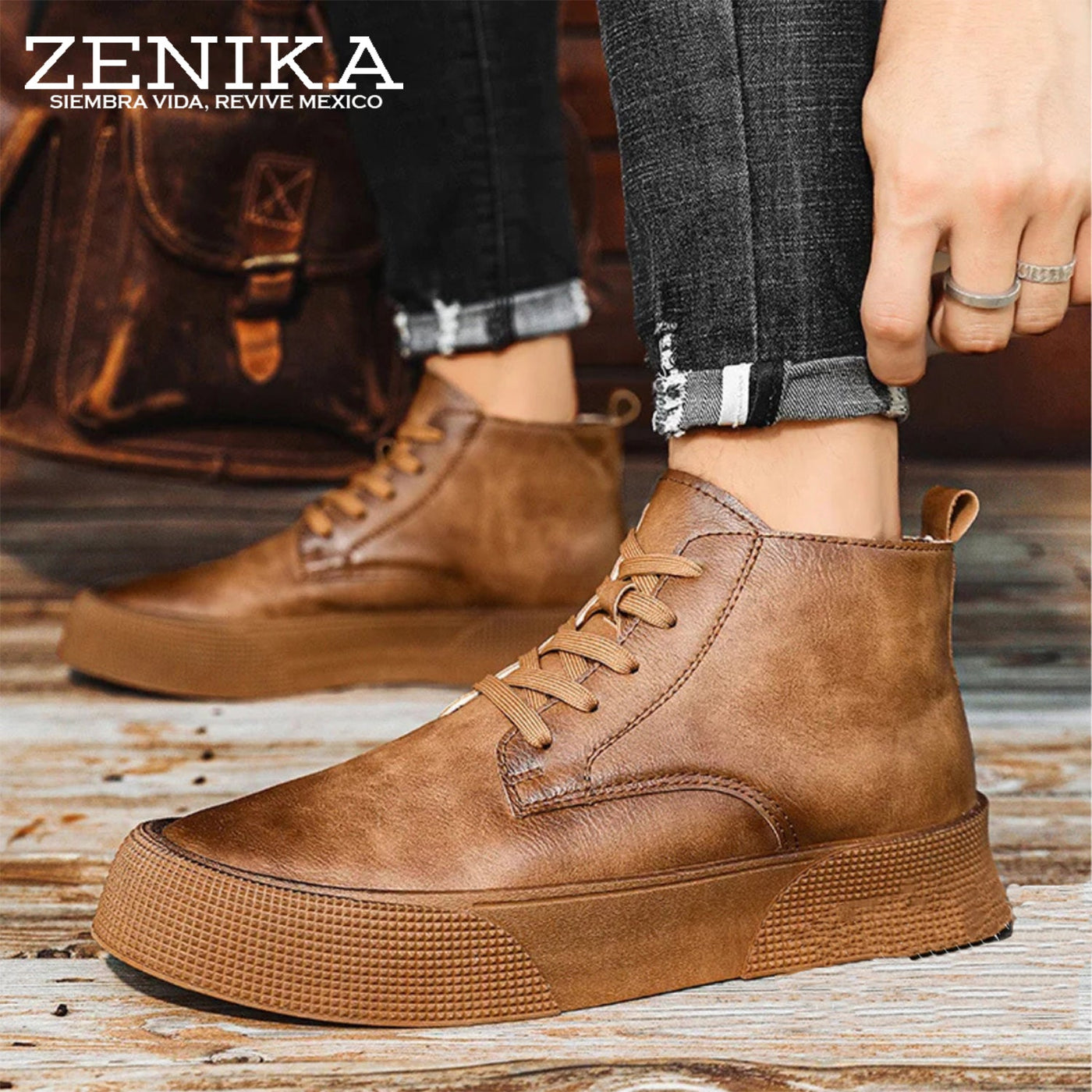 ZAPATOS DE CUERO MONTERREY™ | COLECCION ZENIKA