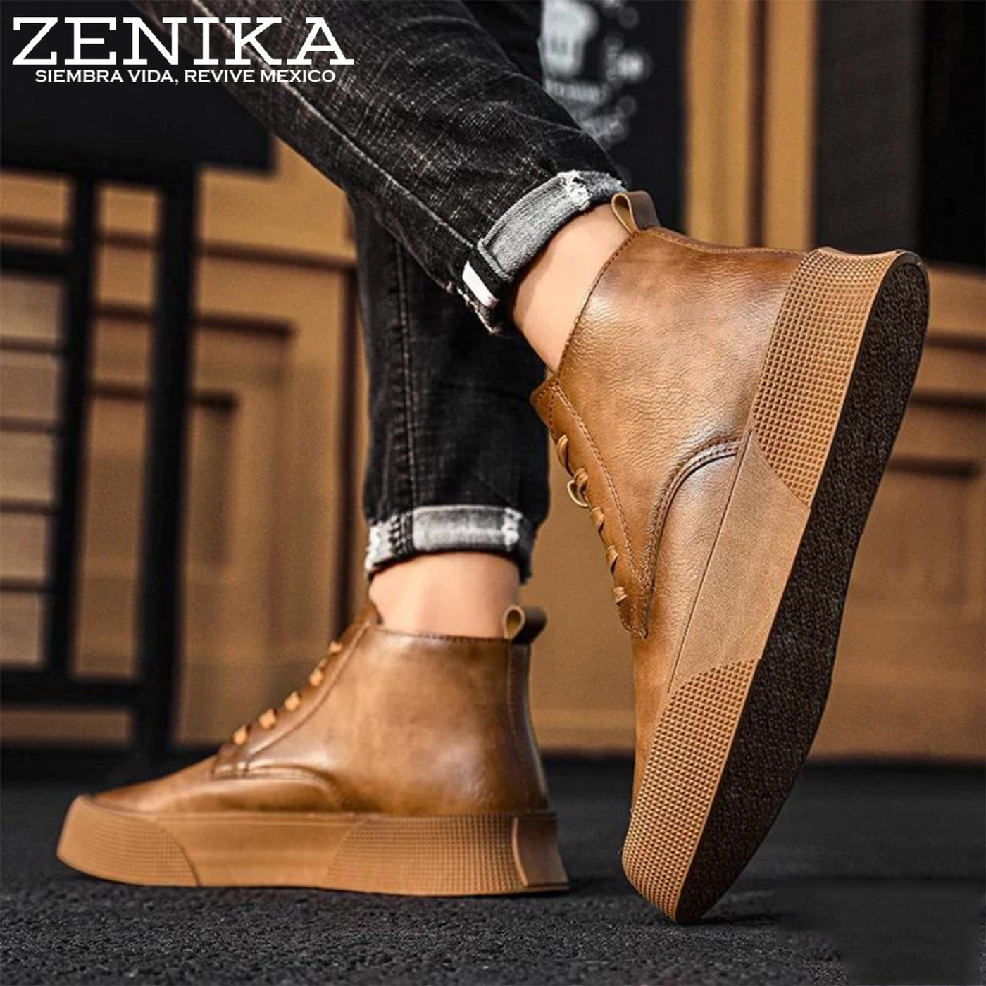 ZAPATOS DE CUERO MONTERREY™ | COLECCION ZENIKA