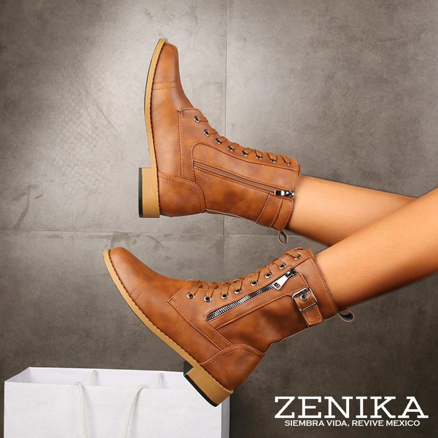 ZAPATOS DE CUERO AMANECER™ | COLECCION ZENIKA