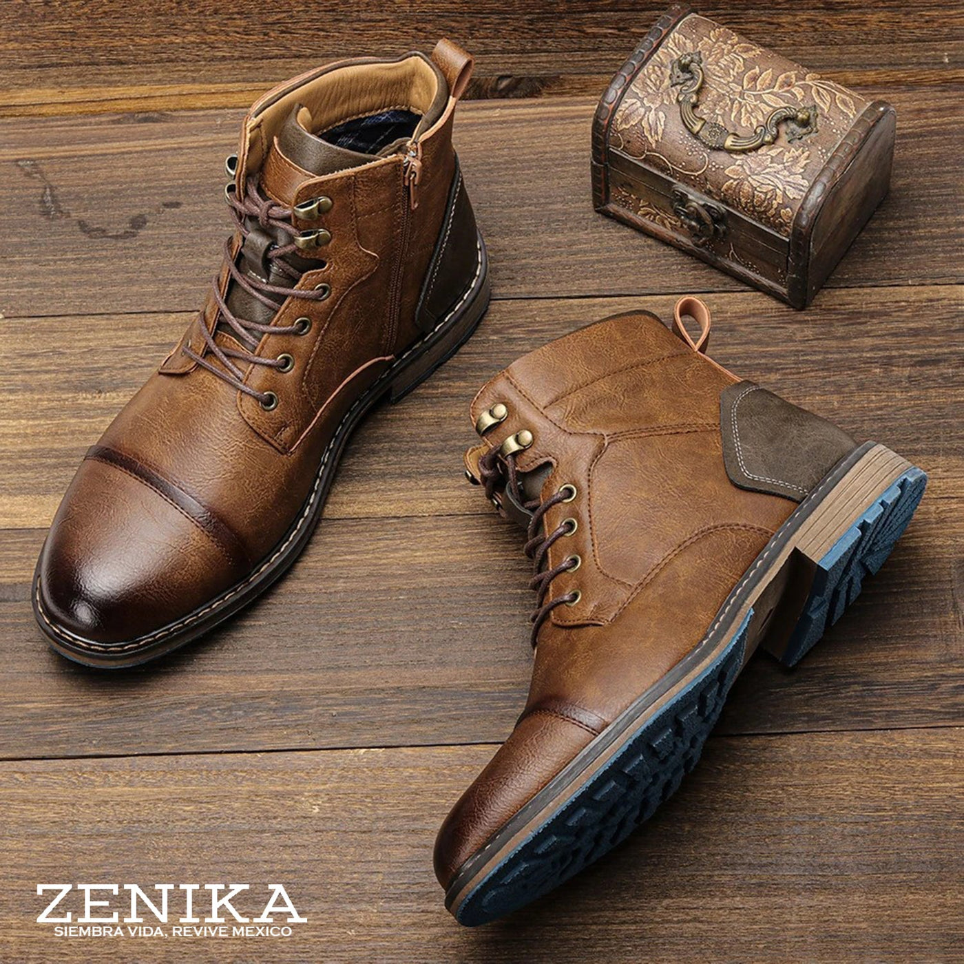 ZAPATOS DE CUERO ZÓCALO™ | COLECCION ZENIKA