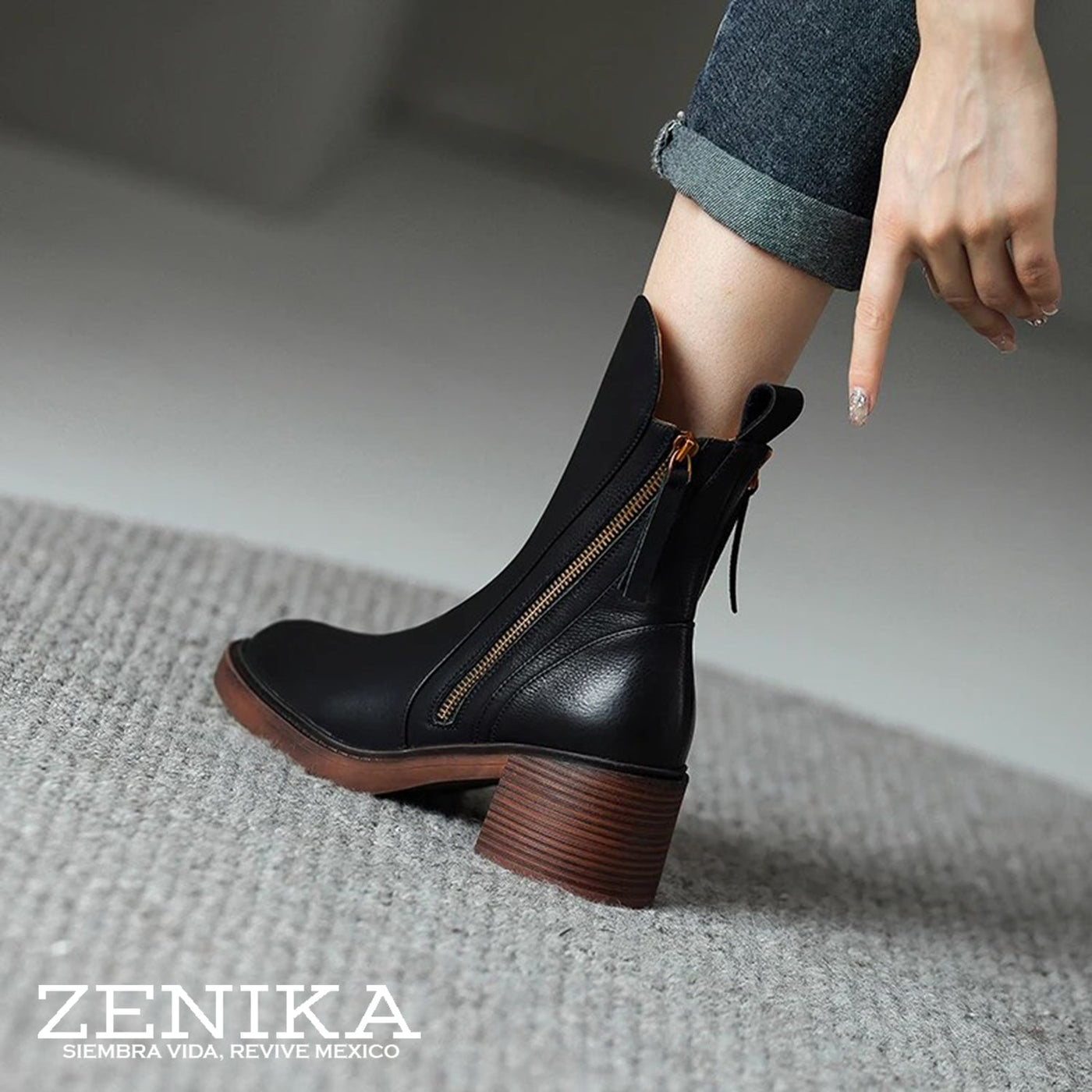 ZAPATOS DE CUERO GUADALAJARA™ | COLECCION ZENIKA