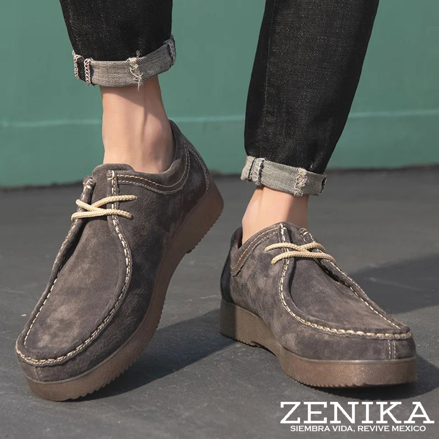 ZAPATOS DE CUERO CHARRO ™ | COLECCION ZENIKA