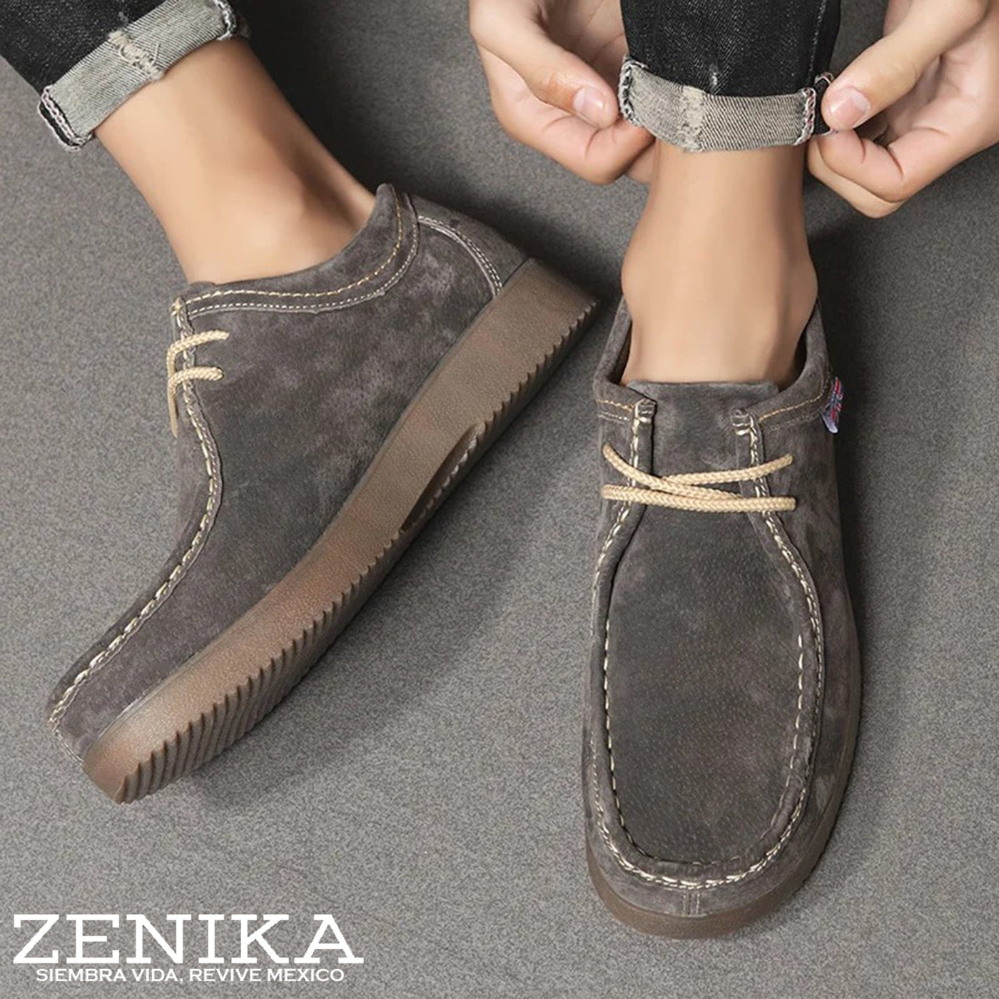 ZAPATOS DE CUERO CHARRO ™ | COLECCION ZENIKA