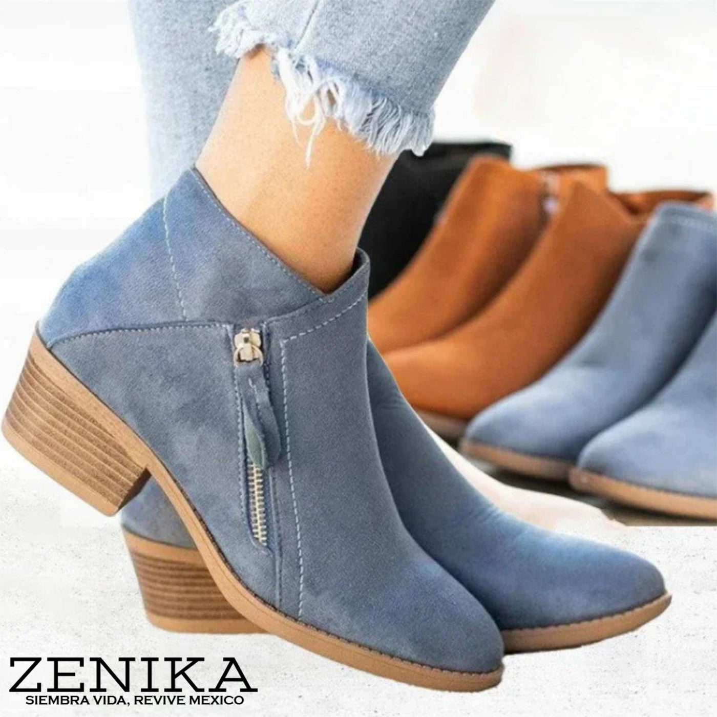 ZAPATOS DE CUERO NOPAL™ | COLECCION ZENIKA